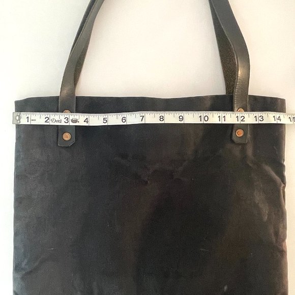 Awl Snap Canvas Leather Tote - Picture 7 of 7